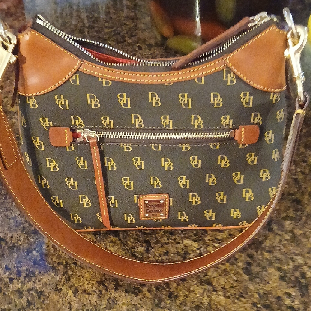 Dooney & Bourke Brown and Gold Women's Bag